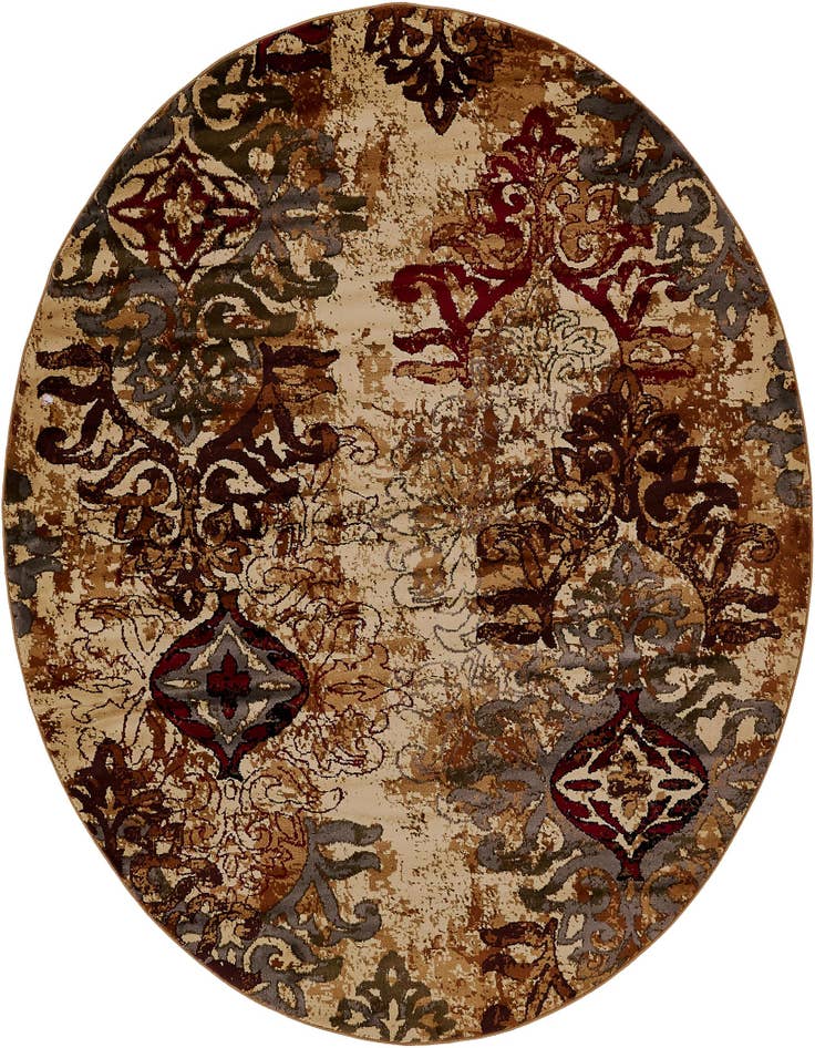 Detail image of 7' 10 x 7' 10 Coffee Shop Round Rug