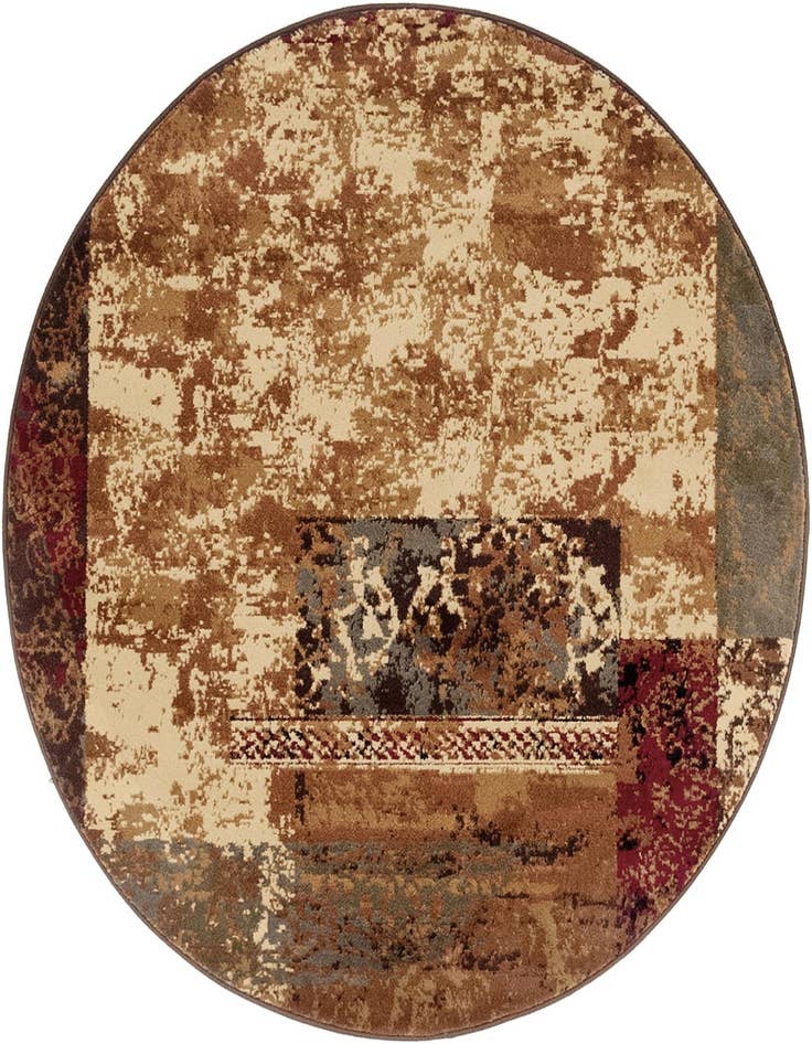 Detail image of 4' x 4' Coffee Shop Round Rug