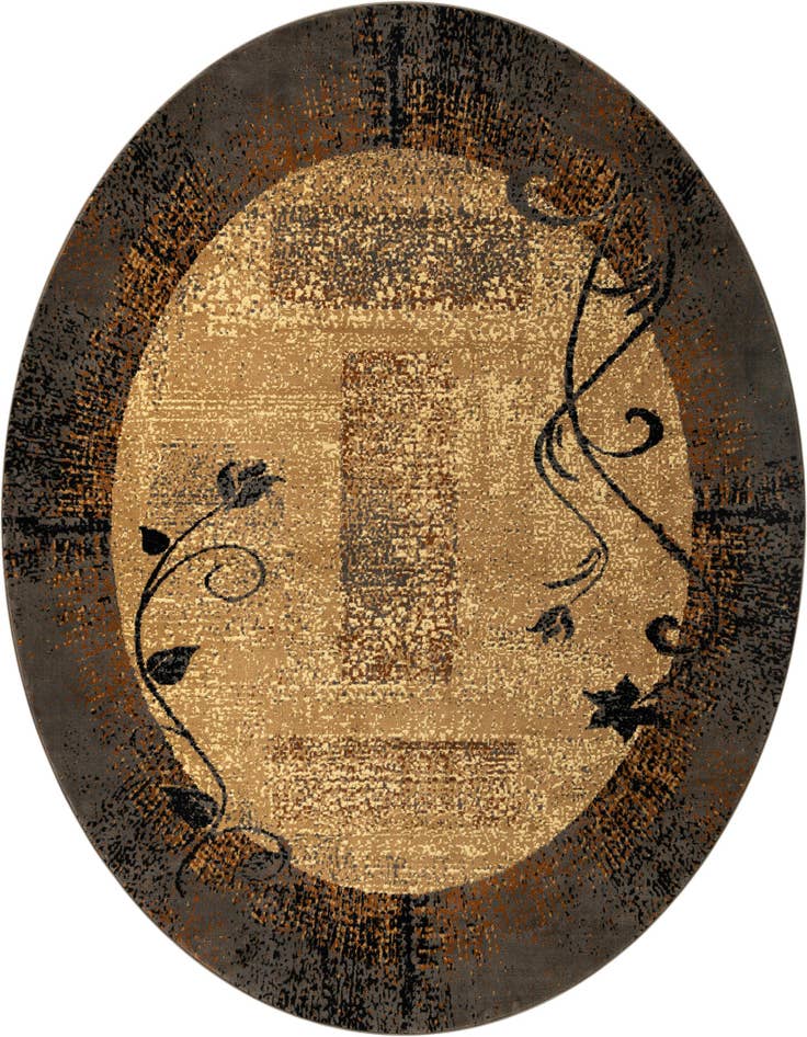Detail image of 10' x 10' Coffee Shop Round Rug
