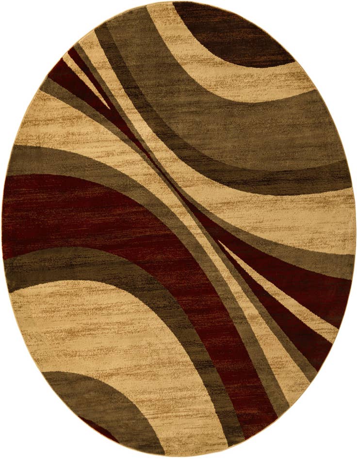 Detail image of 10' x 10' Coffee Shop Round Rug