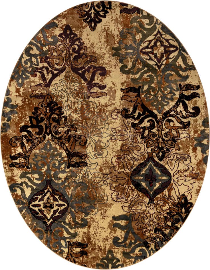 Detail image of 10' x 10' Coffee Shop Round Rug