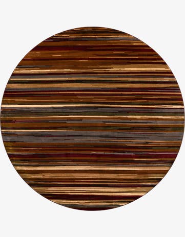 10' x 10' Coffee Shop Round Rug