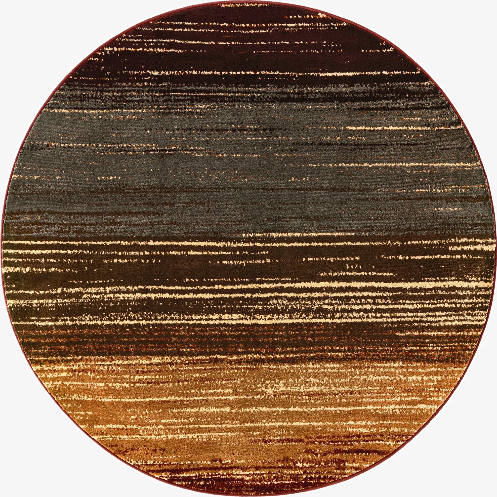 6' x 6' Coffee Shop Round Rug