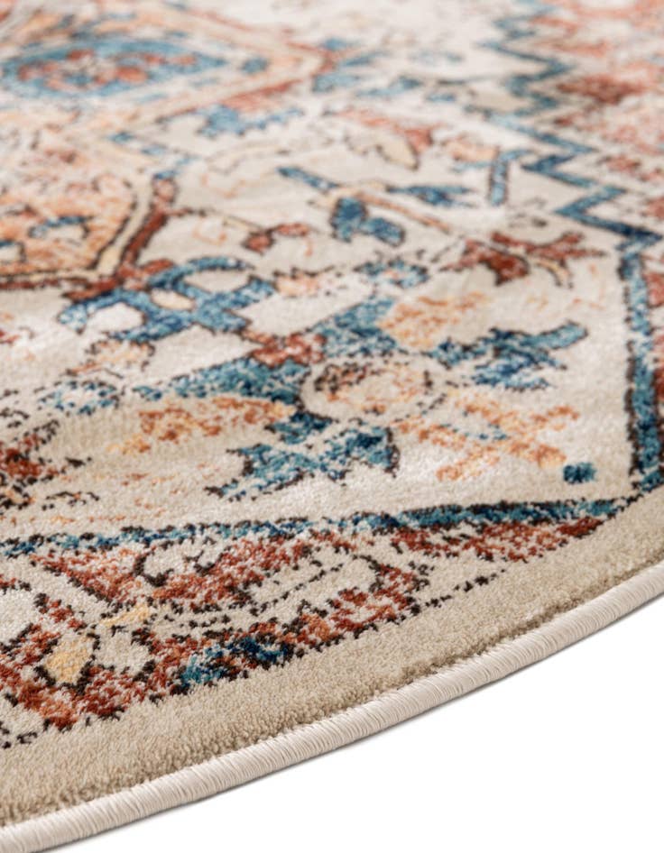 Detail image of 5' 3 x 5' 3 Dahlia Round Rug