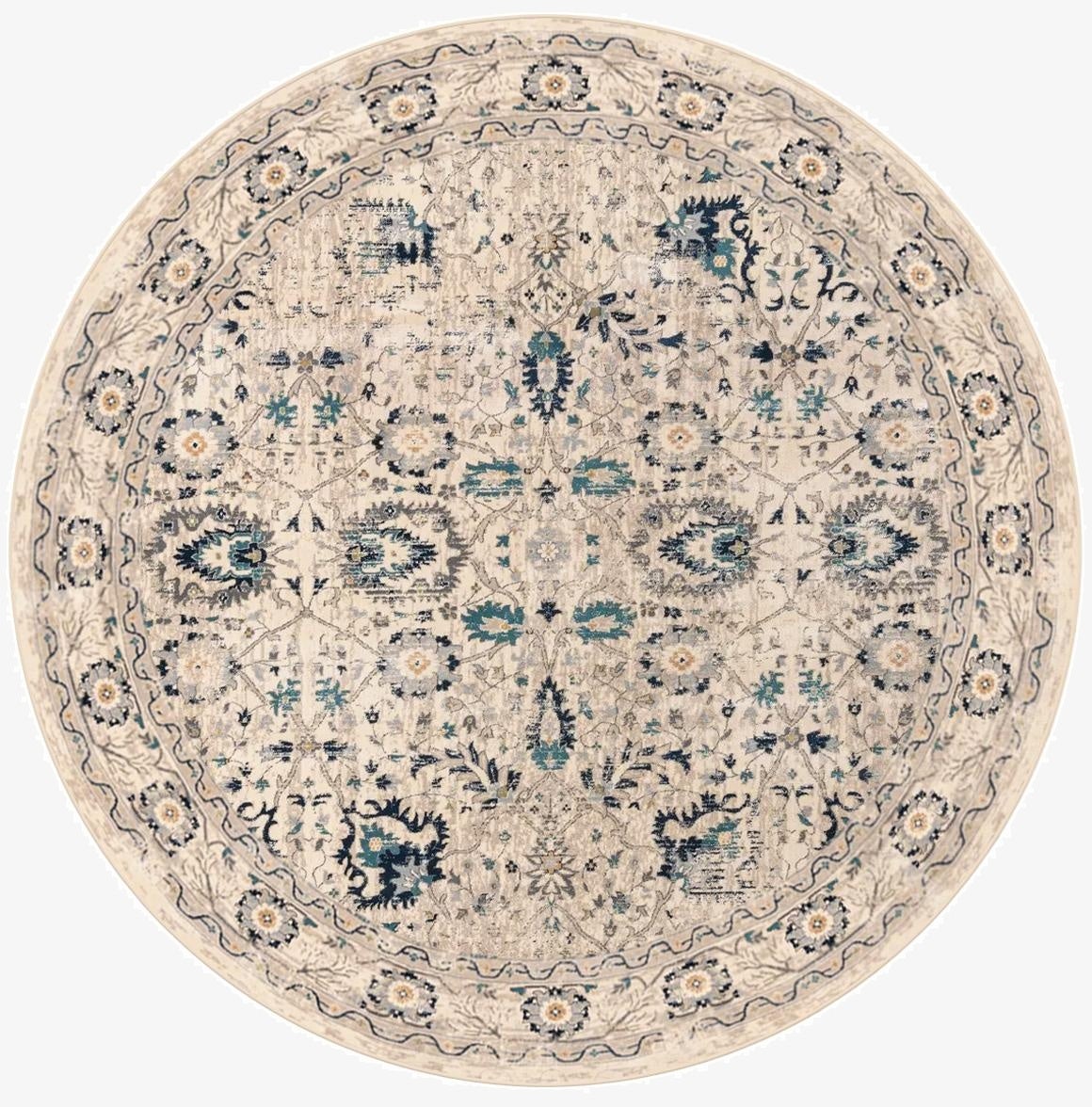 10' x 10' Dahlia Round Rug