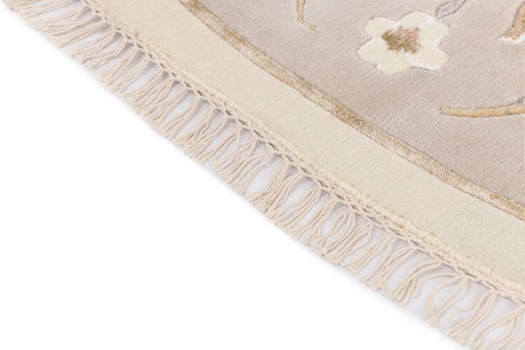 Detail image of 9' 11 x 9' 11 Hand Knotted Darya Wool Round Rug