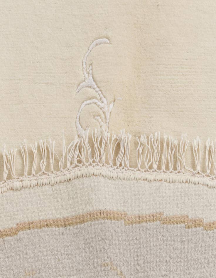Detail image of 9' 11 x 9' 11  Hand Knotted Darya Wool Round Rug