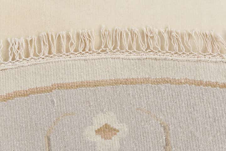 9' 10 x 9' 10 Hand Knotted Darya Wool Round Rug