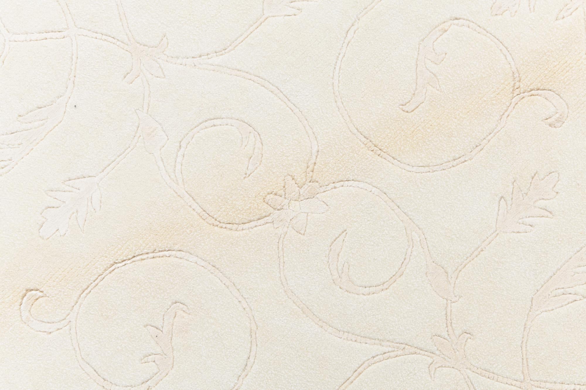 6' 7 x 6' 7 Hand Knotted Darya Wool Round Rug