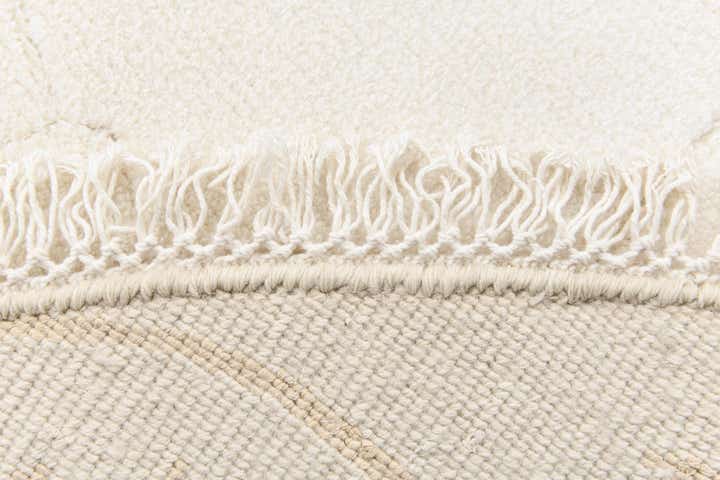 6' 5 x 6' 5 Hand Knotted Darya Wool Round Rug