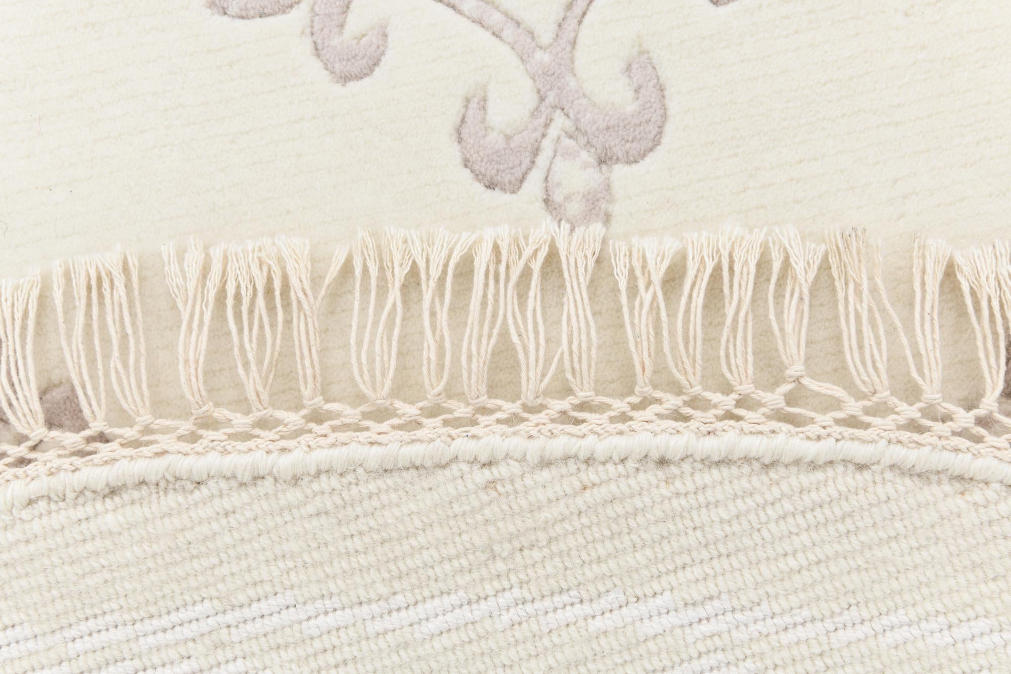 8' 4 x 8' 4 Hand Knotted Darya Wool Round Rug