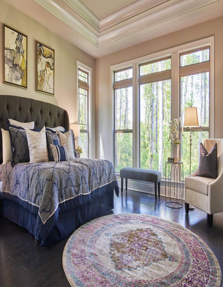 Detail image of 8' x 8' Delilah Round Rug