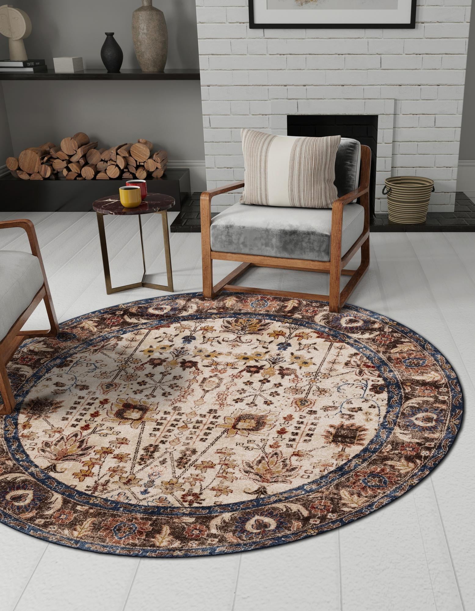 8' x 8' Eden Round Rug