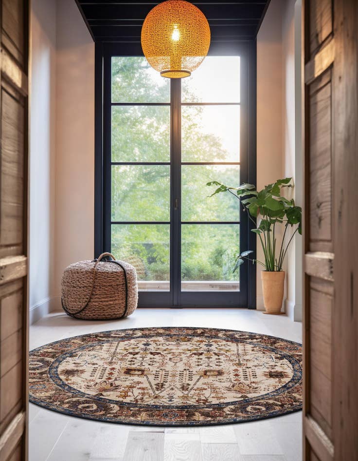 Detail image of 8' x 8' Eden Round Rug