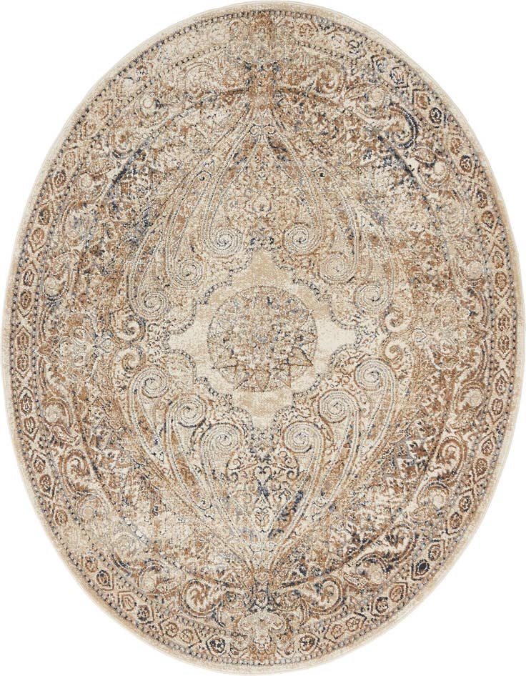 Detail image of 4' x 4' Eliza Round Rug