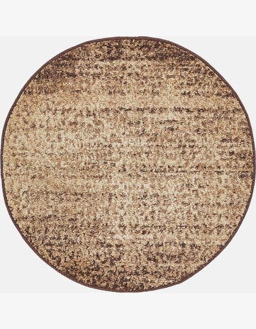 Beige Equinox Round Rug