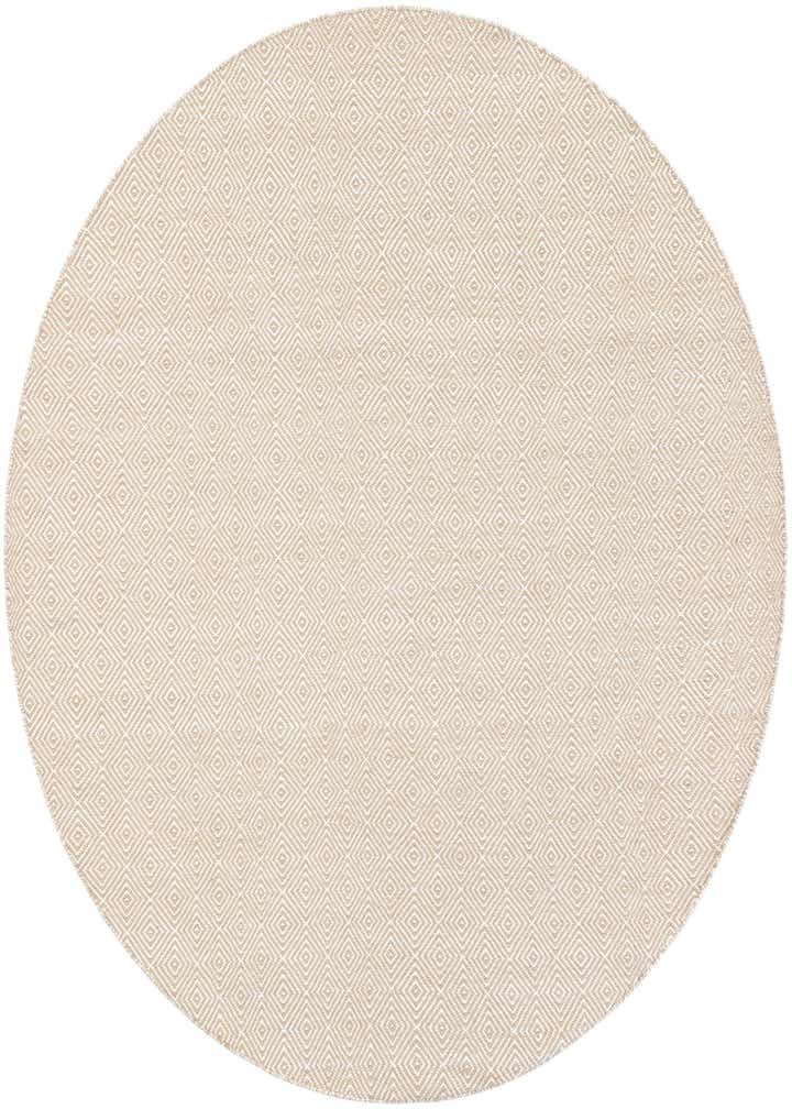 7' 10 x 7' 10 Hand Woven Geo Trellis Flatweave Round Rug