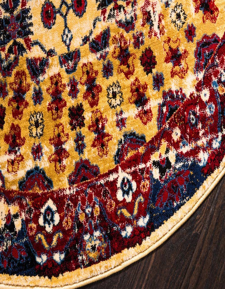 Detail image of 5' x 5' Georgetown Round Rug