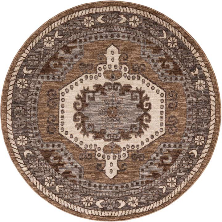 5' x 5' Grand Tradition Round Rug