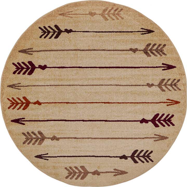 7' 10 x 7' 10 Harvest Round Rug