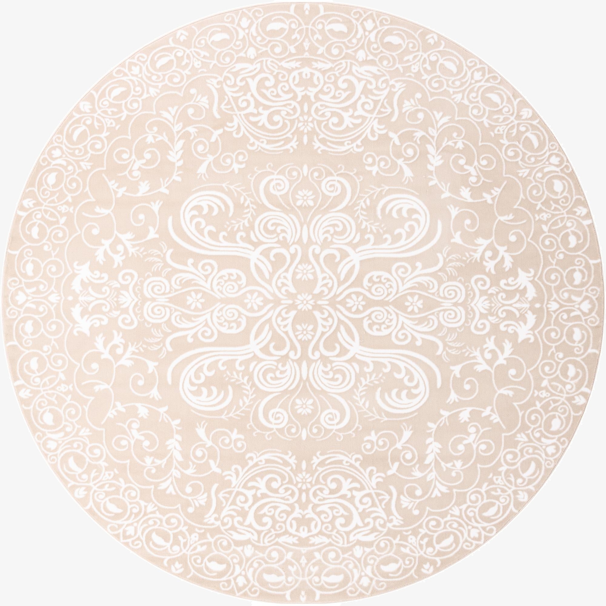 10' 8 x 10' 8 Himalaya Round Rug