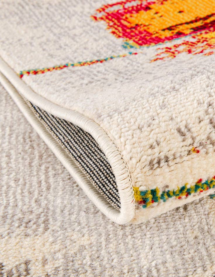 Detail image of 8' x 8' Washable Hyacinth Round Rug