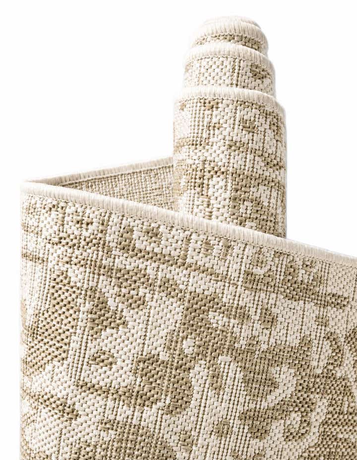 13' x 13' Easy-Clean Jill Zarin Dubai Indoor / Outdoor Round Rug