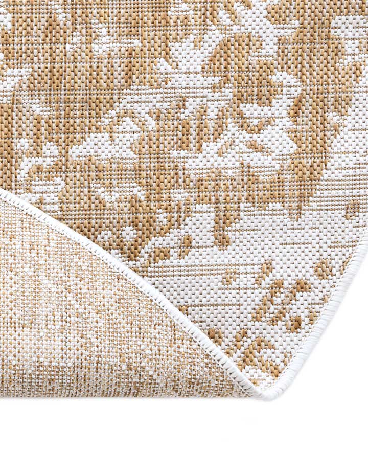 6' 7 x 6' 7 Easy-Clean Jill Zarin Dubai Indoor / Outdoor Round Rug