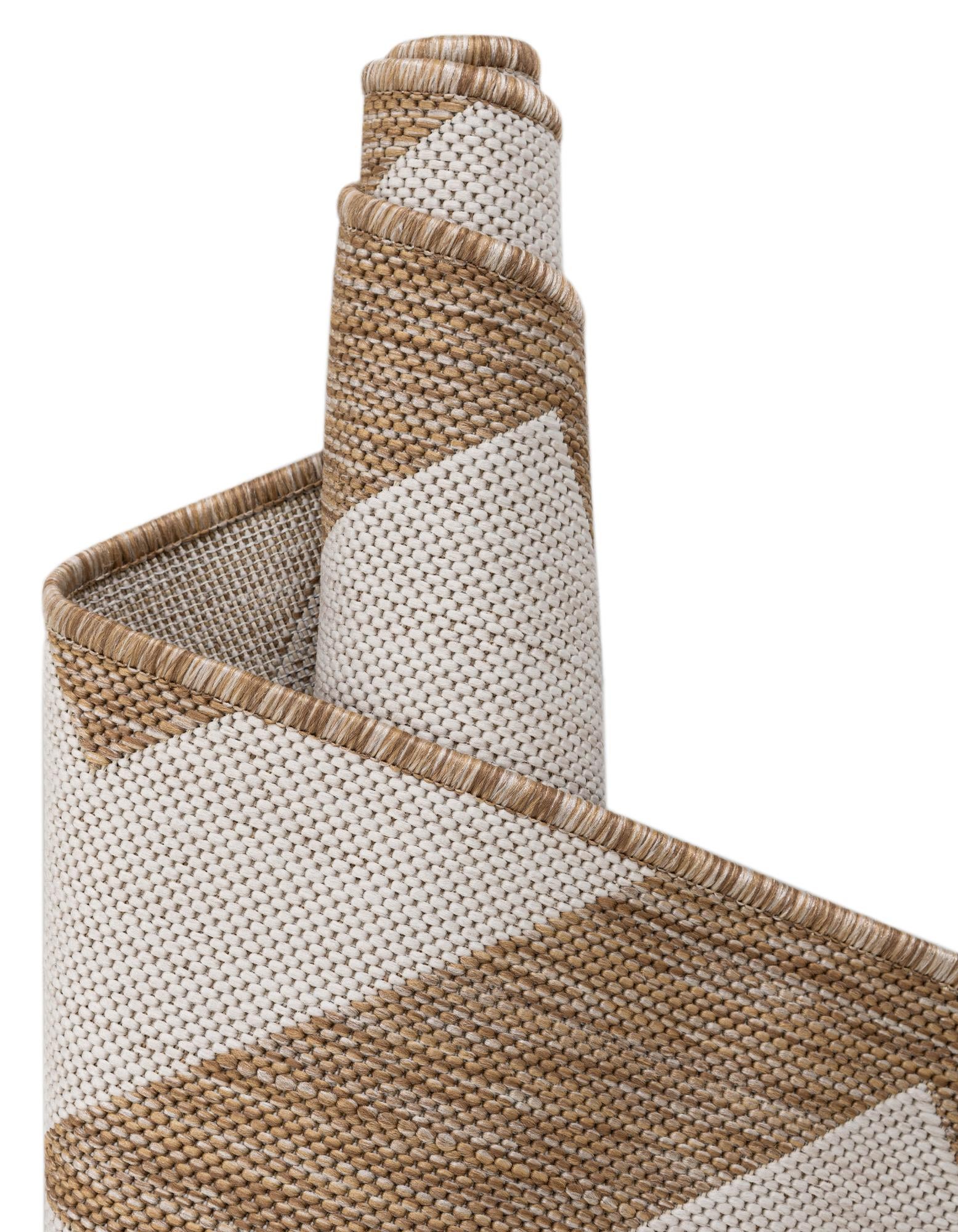 7' x 7' Easy-Clean Jill Zarin Indoor / Outdoor Round Rug