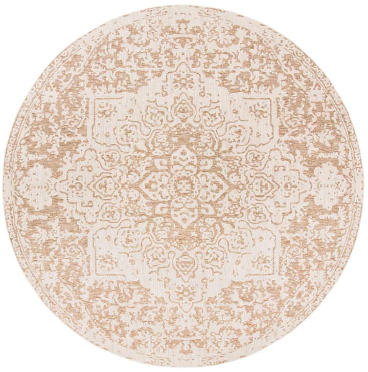 13' x 13' Easy-Clean Jill Zarin Dubai Indoor / Outdoor Round Rug