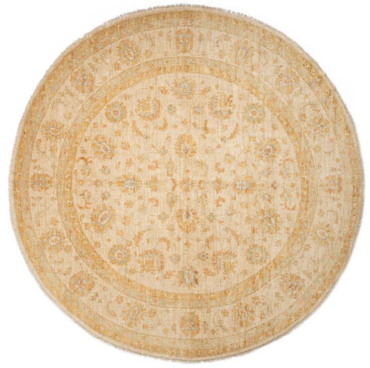 Detail image of 8' 4 x 8' 4 Kaizar Wool Round Rug