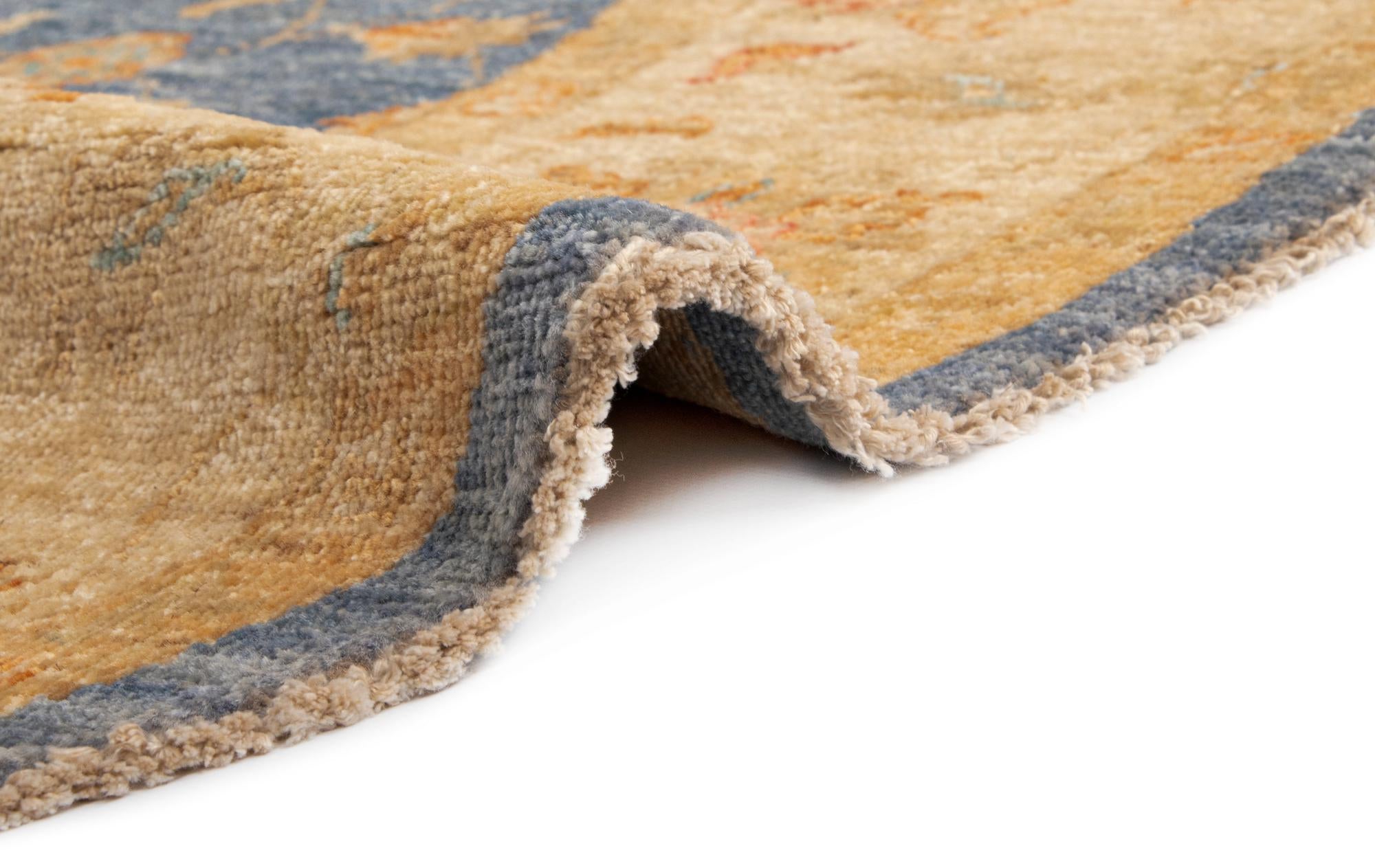4' 10 x 4' 10 Kaizar Wool Round Rug