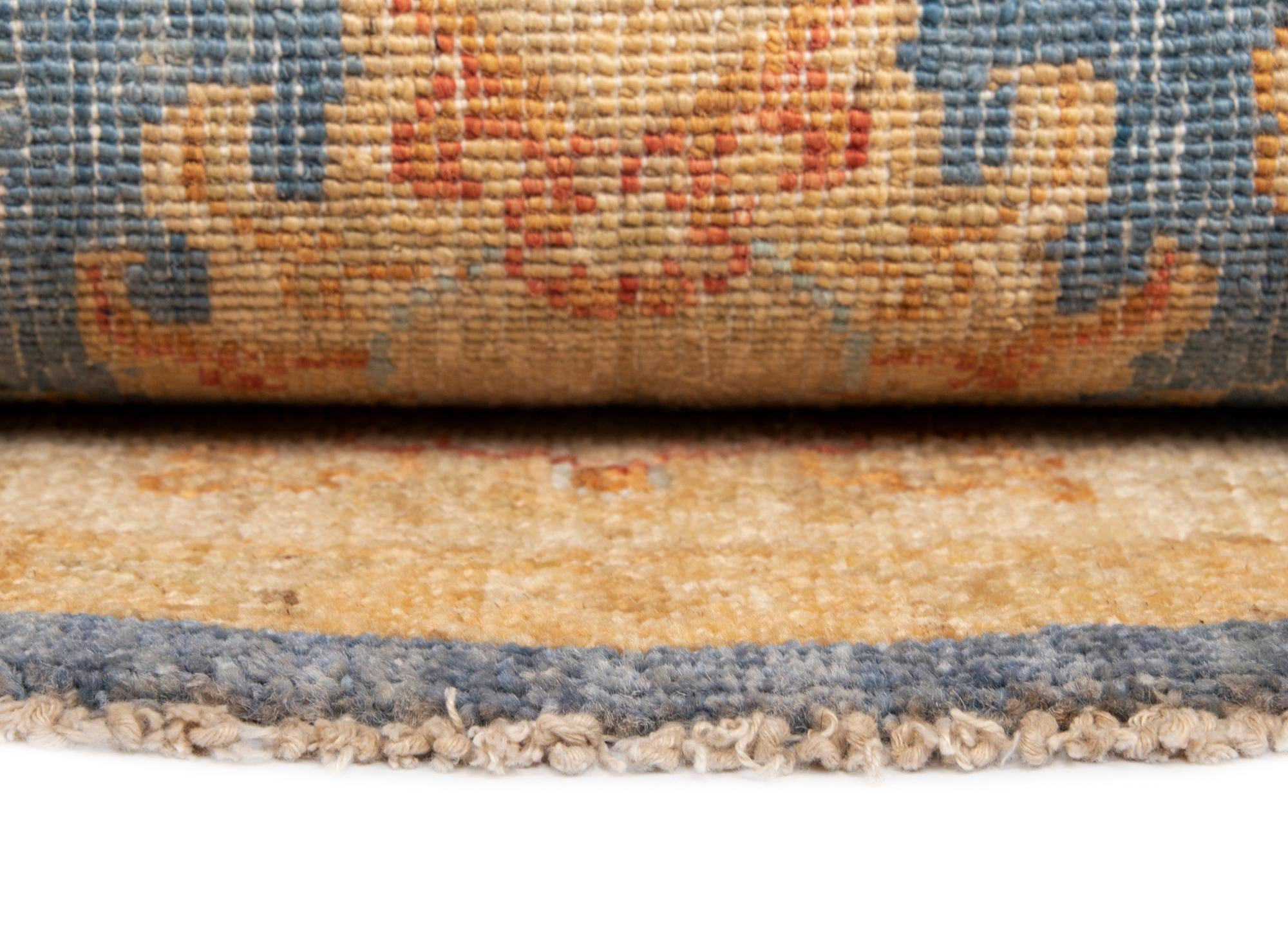 4' 10 x 4' 10 Kaizar Wool Round Rug
