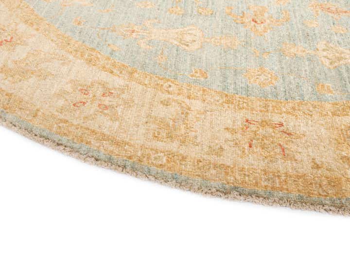 4' 9 x 4' 10 Kaizar Wool Round Rug