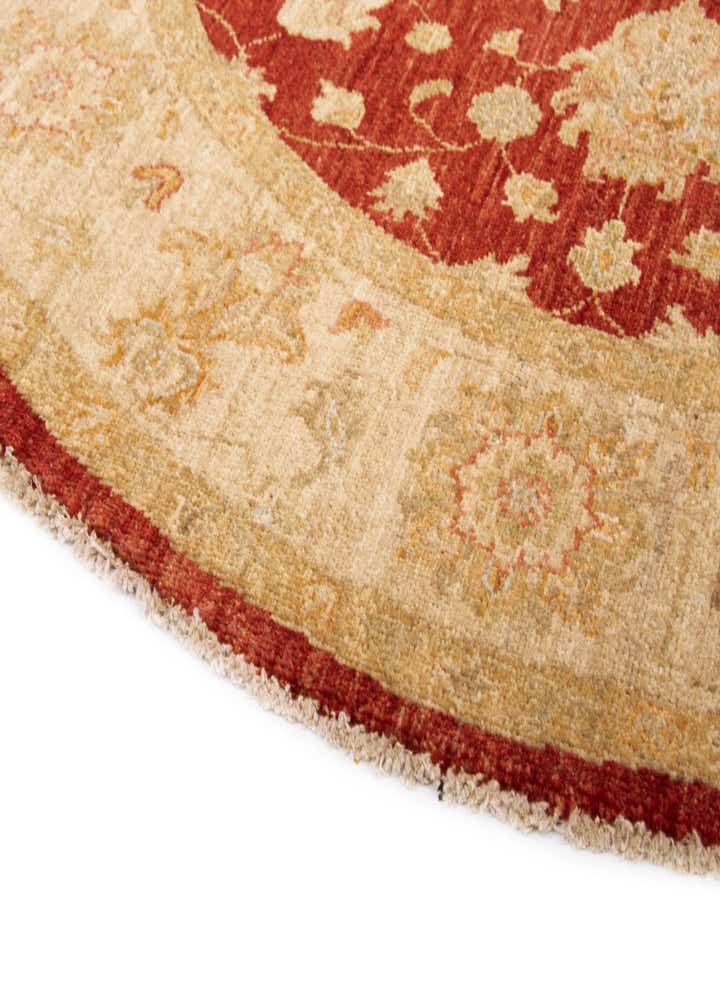 4' 10 x 4' 11 Kaizar Wool Round Rug