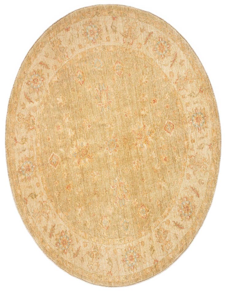 Detail image of 6' 6 x 6' 7 Kaizar Wool Round Rug