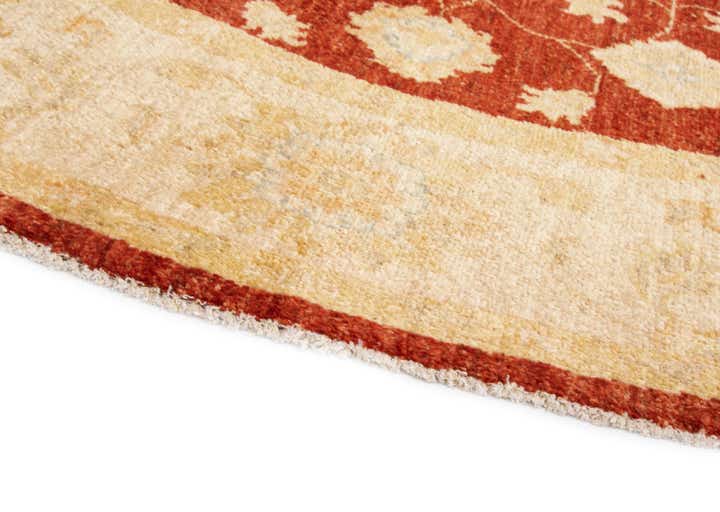 6' 7 x 6' 8 Kaizar Wool Round Rug