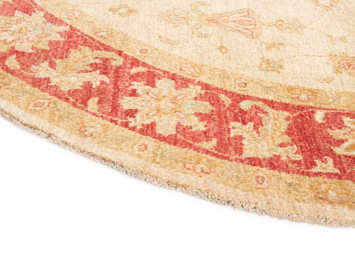 6' 6 x 6' 7 Kaizar Wool Round Rug
