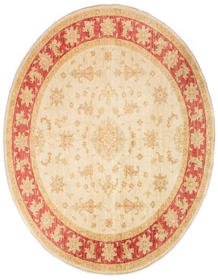 Detail image of 6' 6 x 6' 7 Kaizar Wool Round Rug