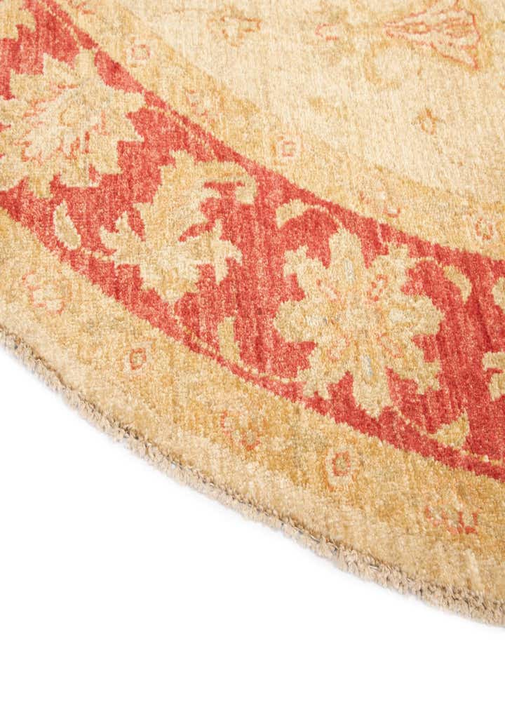 6' 6 x 6' 7 Kaizar Wool Round Rug