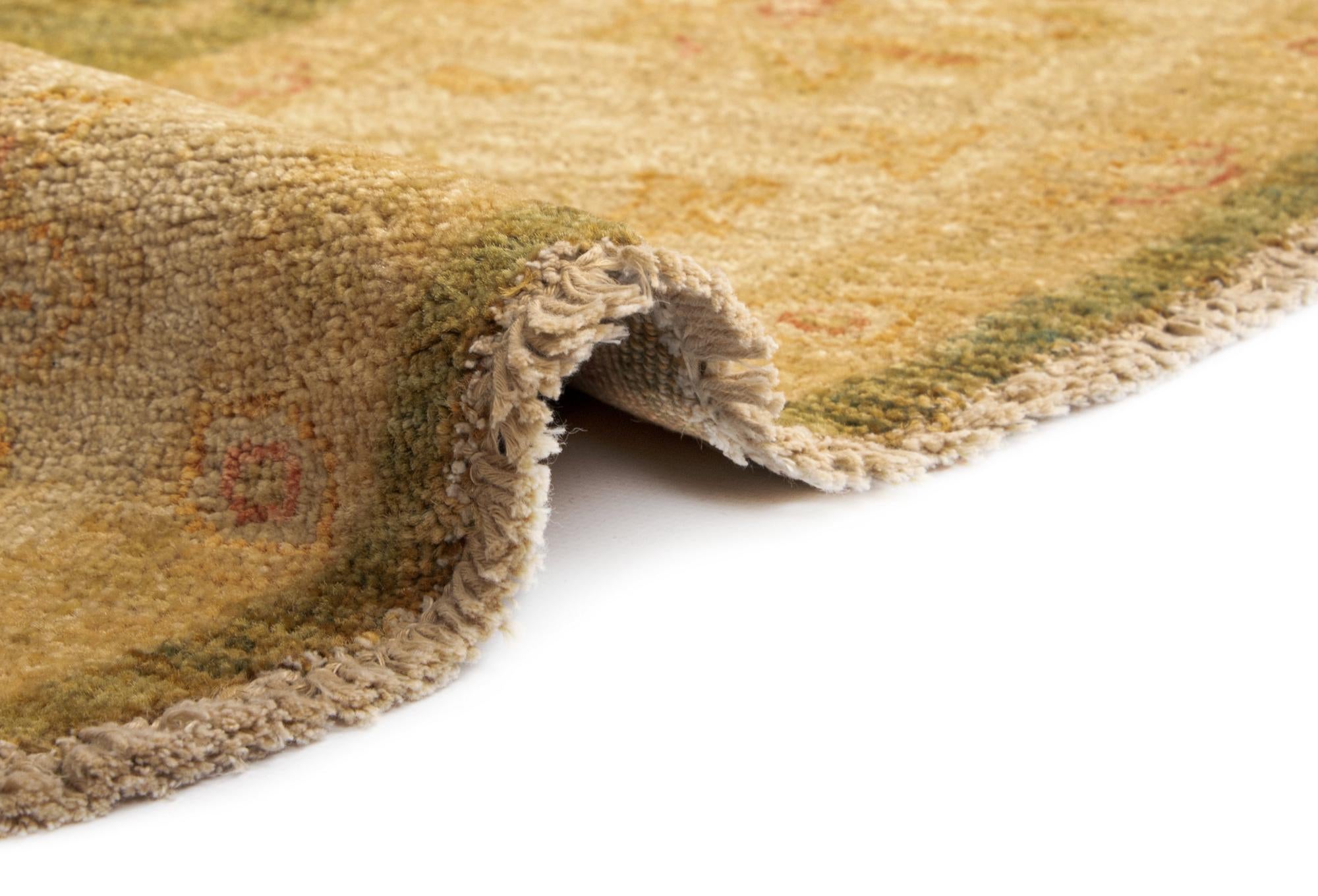 6' 6 x 6' 6 Kaizar Wool Round Rug
