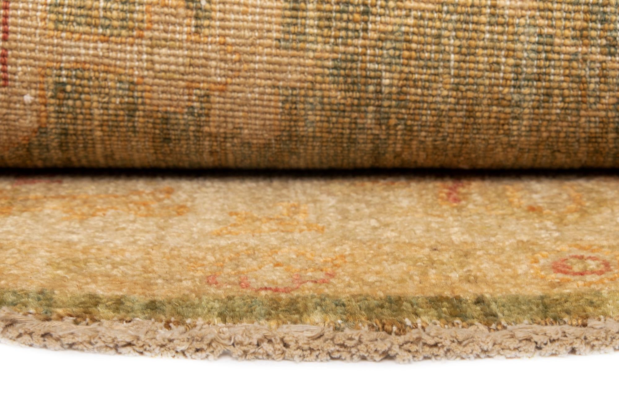 6' 6 x 6' 6 Kaizar Wool Round Rug