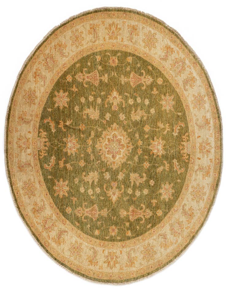 Detail image of 6' 6 x 6' 6 Kaizar Wool Round Rug
