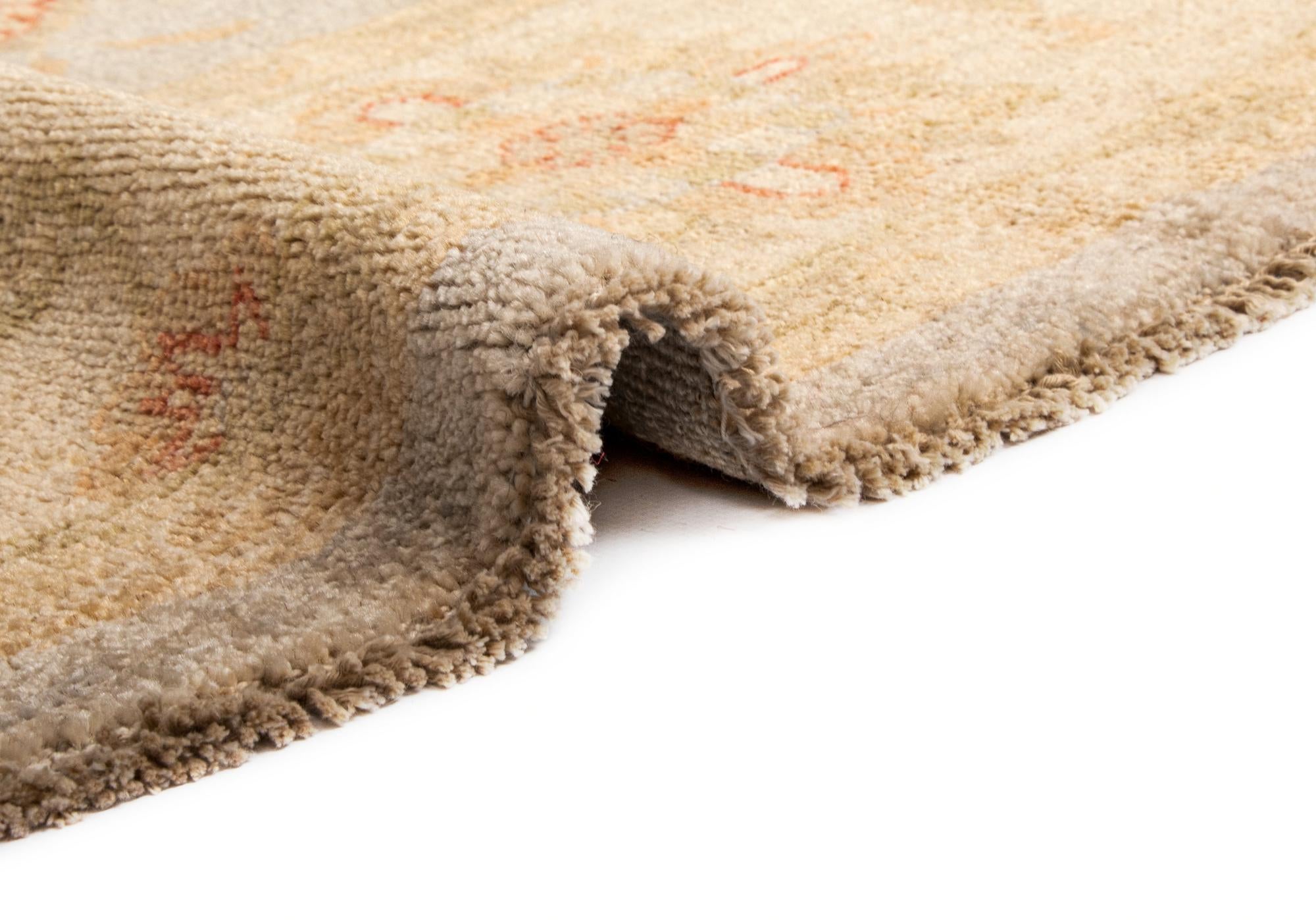 6' 9 x 6' 10 Kaizar Wool Round Rug
