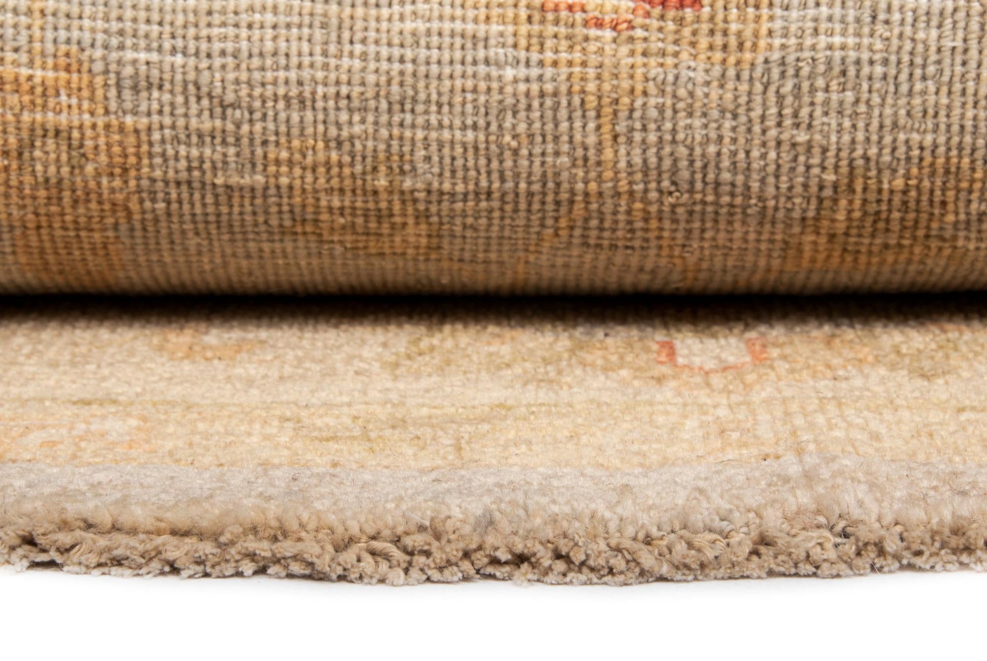 6' 9 x 6' 10 Kaizar Wool Round Rug