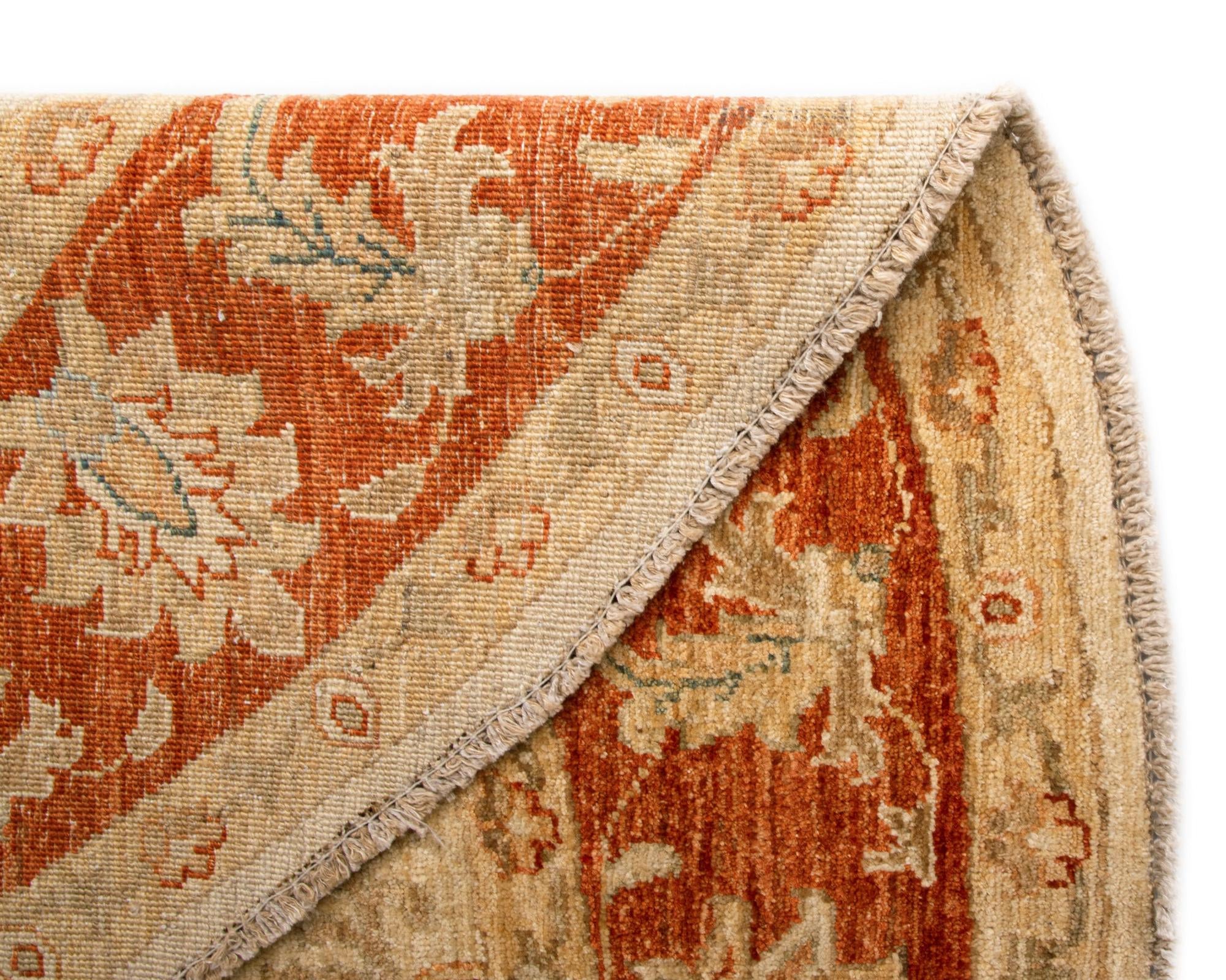 6' 7 x 6' 8 Kaizar Wool Round Rug