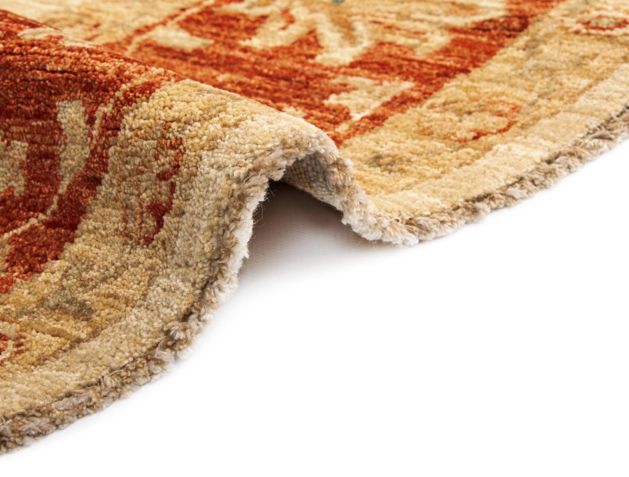 6' 7 x 6' 8 Kaizar Wool Round Rug