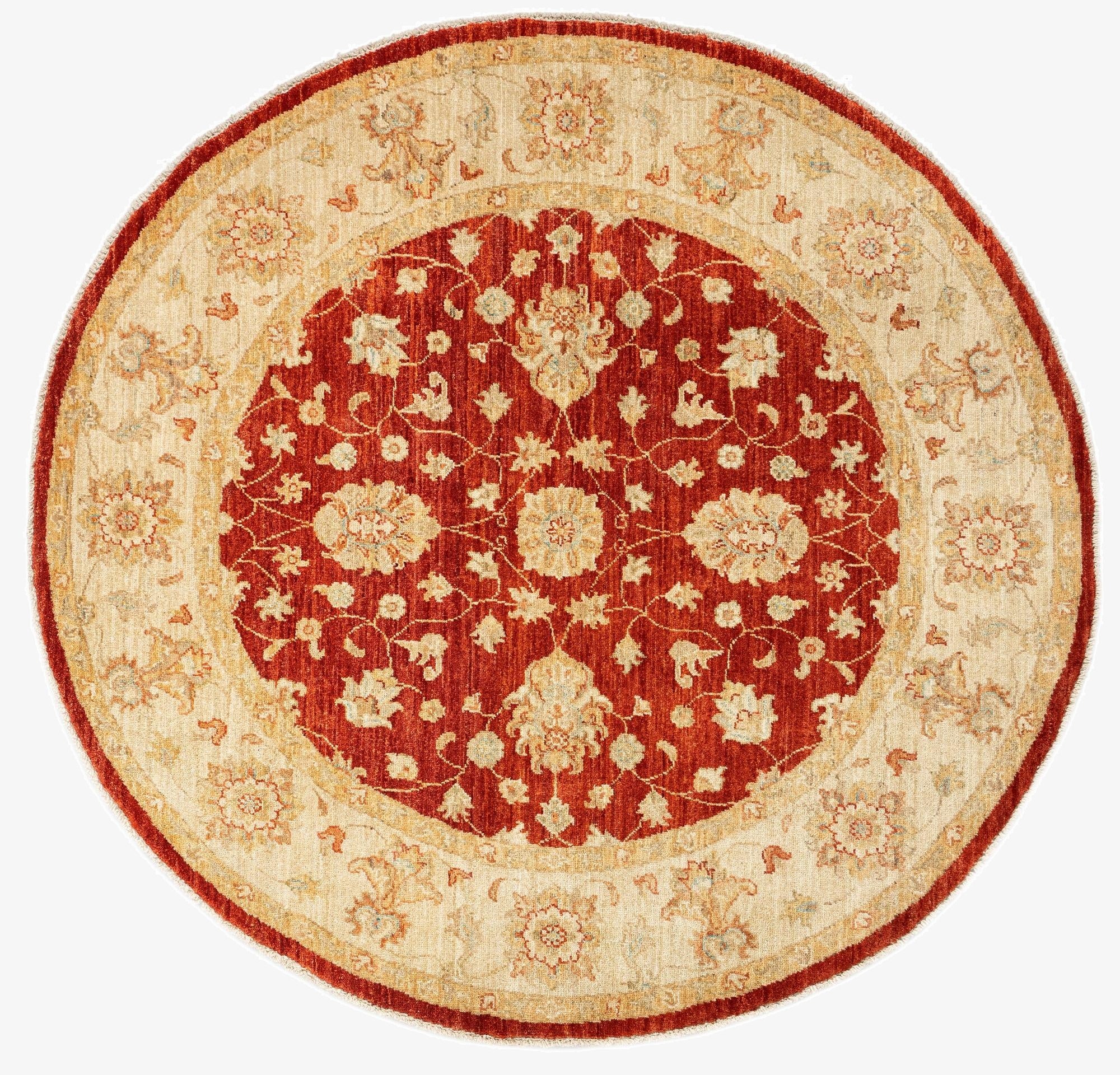 4' 7 x 5' Kaizar Round Rug