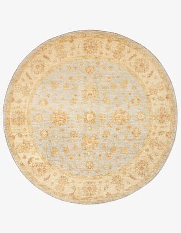 6' 9 x 6' 10 Kaizar Wool Round Rug
