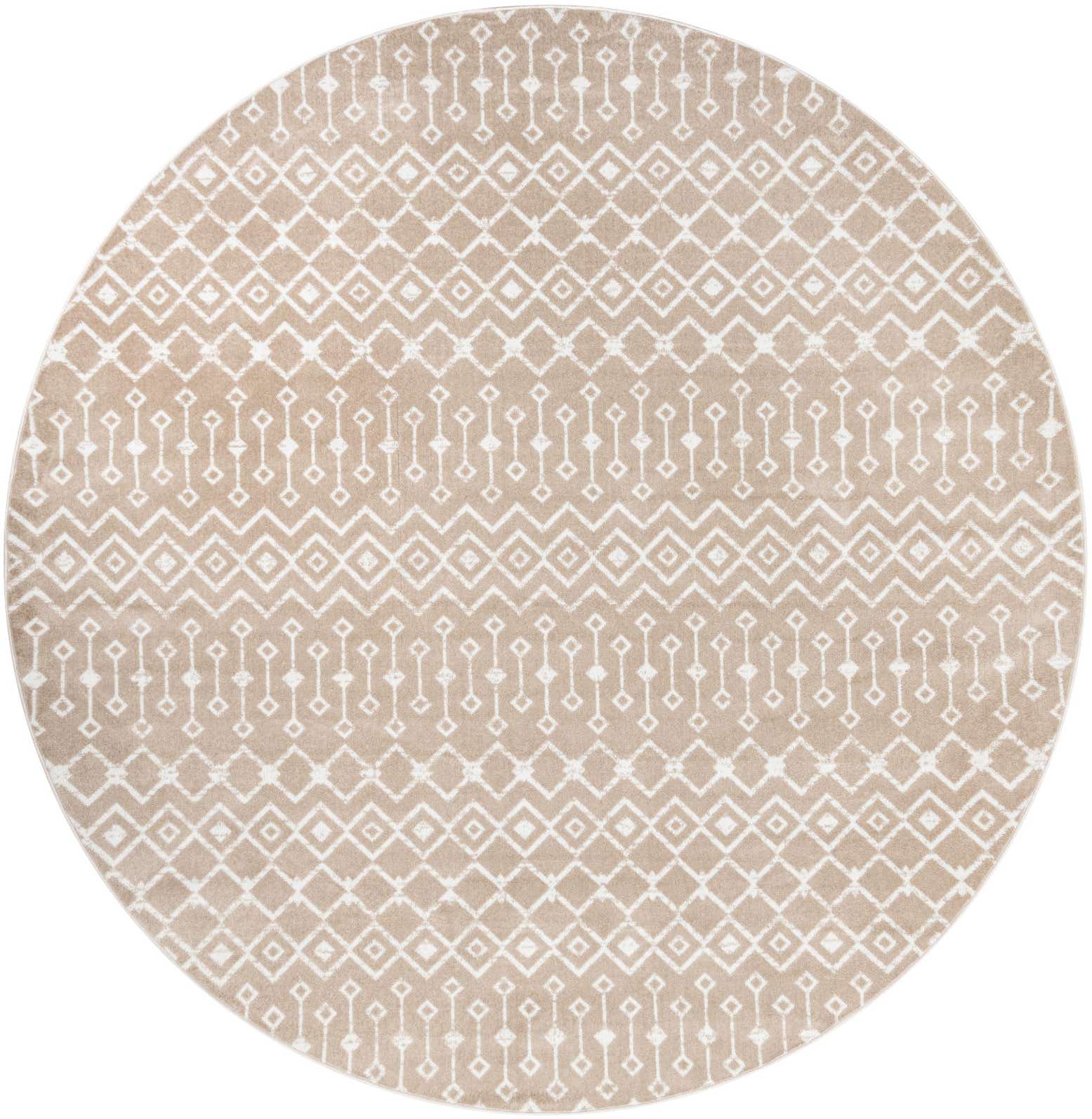 10' x 10' Kasbah Trellis Round Rug